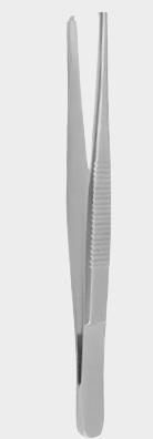 Пінцет хірургічний для тканин, 1x2 зубці, 18,0 см (cm). Бренд: Zepf (Зепф).